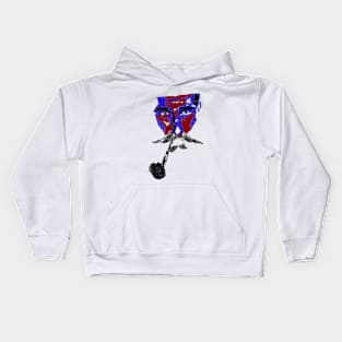 Tobacco Pipe Man Kids Hoodie